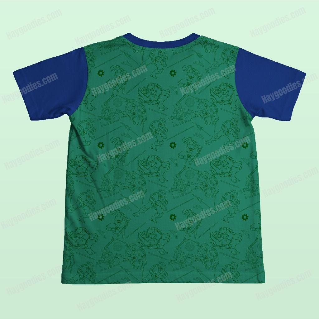 Teenage Mutant Ninja Turtles Pattern Kids Unisex T-Shirt (Copy)