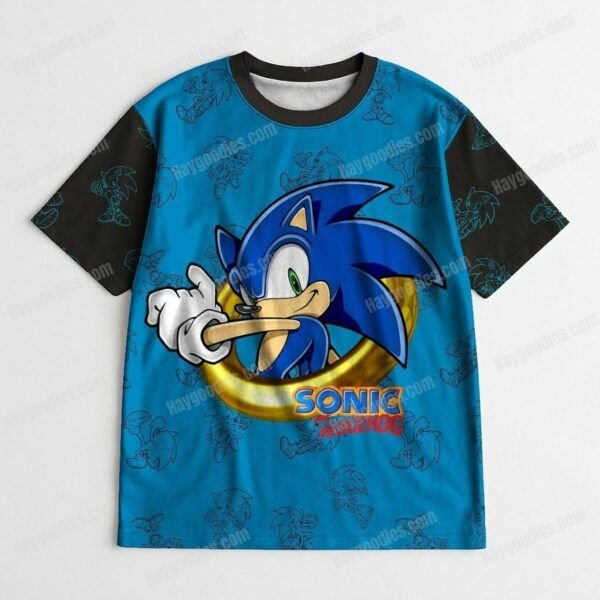 sonic fr Sonic the Hedgehog Kids Unisex T-Shirt
