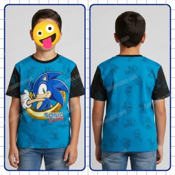 sonictee kids Sonic the Hedgehog Kids Unisex T-Shirt